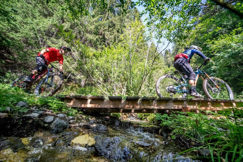 Rabbe Bike Park Rabbe Bike Park in Val di Fassa, Dolomiti