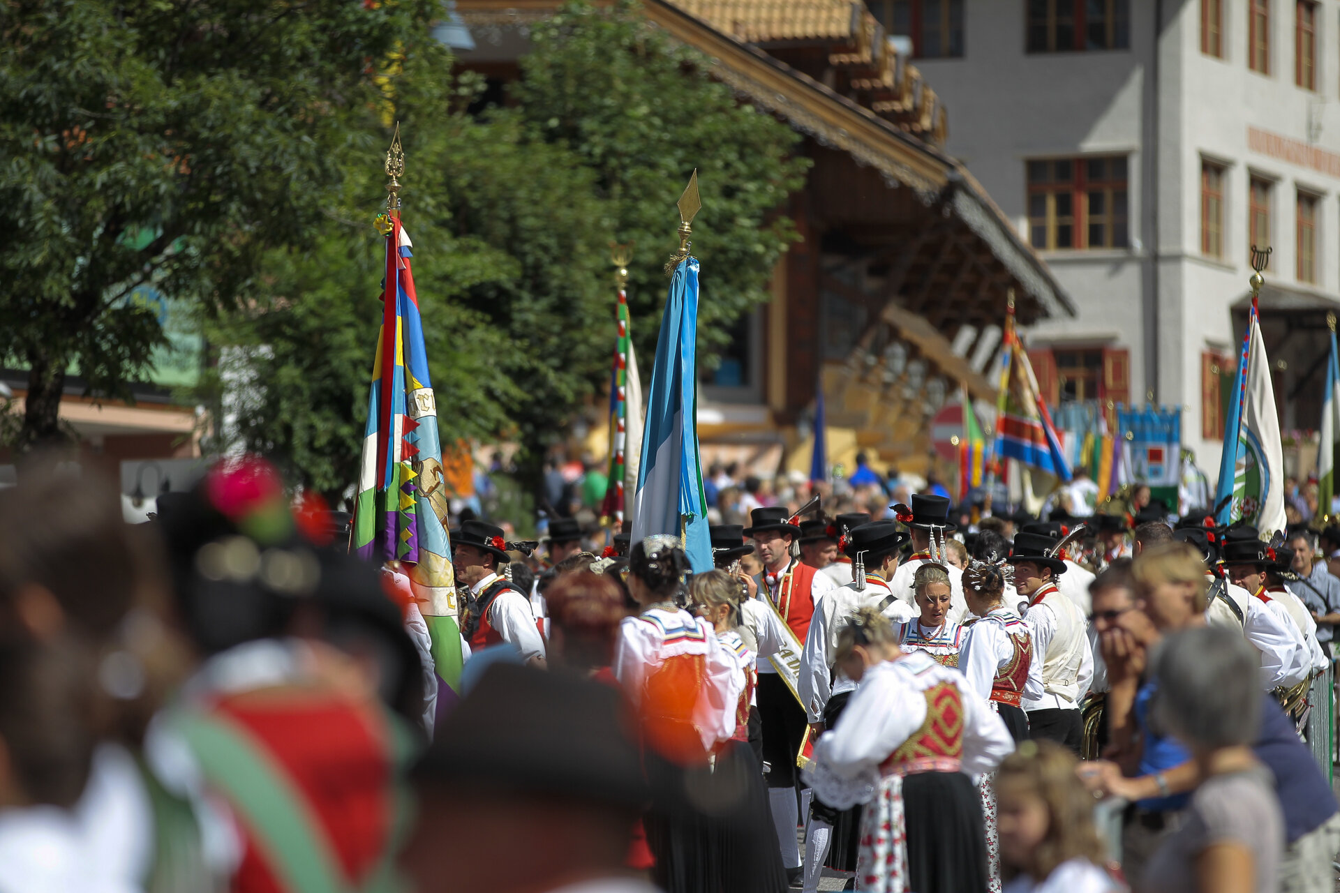 Sfilata | © Ralf Brunel - Archivio Immagini ApT Val di Fassa Sfilata in abiti tradizionali per le vie di Canazei in Val di Fassa | © Ralf Brunel - Archivio Immagini ApT Val di Fassa