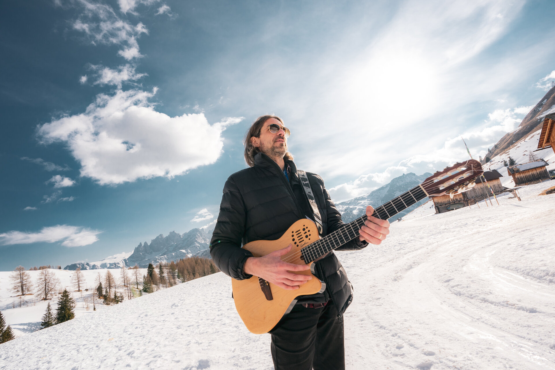 Dolomiti Ski Jazz | © Archivio Immagini ApT Val di Fassa - Mattia Rizzi Musica dal vivo sulla neve in Val di Fassa | © Archivio Immagini ApT Val di Fassa - Mattia Rizzi