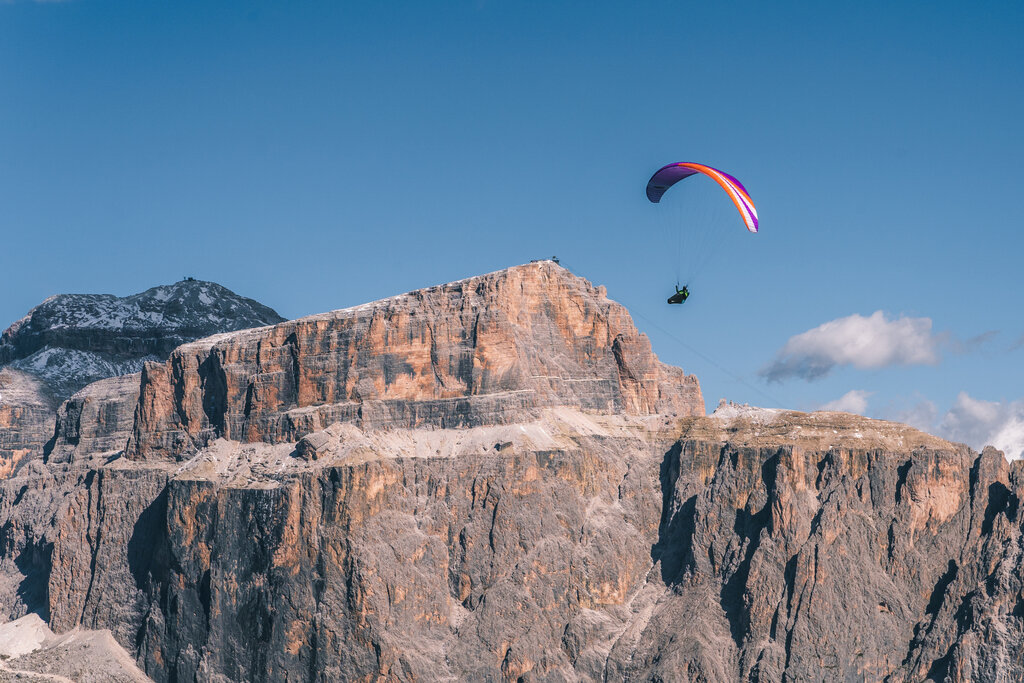 Parapendio in Val di Fassa Parapendio in Val di Fassa