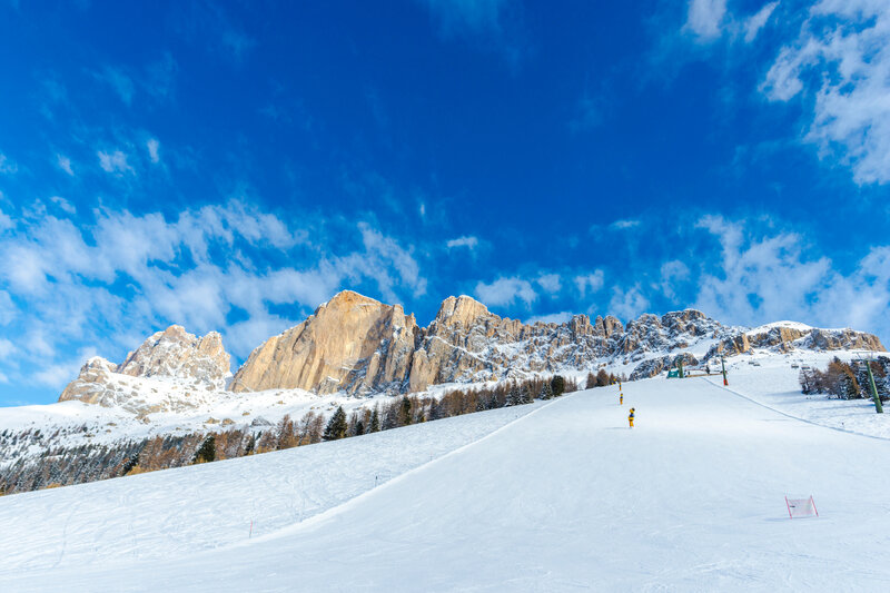 Ski Area | © Archivio Immagini ApT Val di Fassa Ski area Carezza sul Passo Costalunga | © Archivio Immagini ApT Val di Fassa