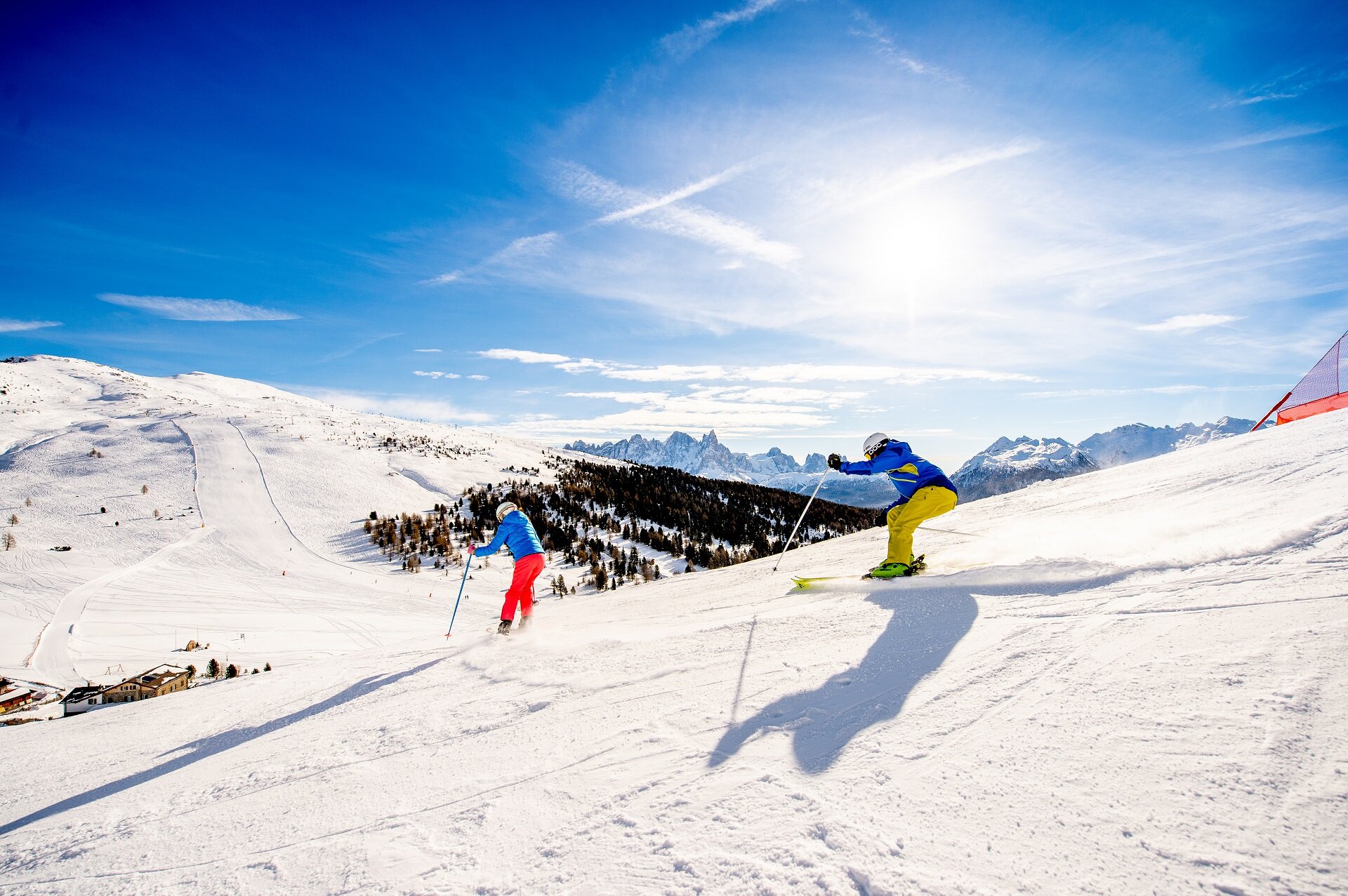 Alpe Lusia | © Mattia Rizzi  - Archivio Immagini ApT Val di Fassa Piste da sci della skiarea Alpe - Lusia | © Mattia Rizzi  - Archivio Immagini ApT Val di Fassa