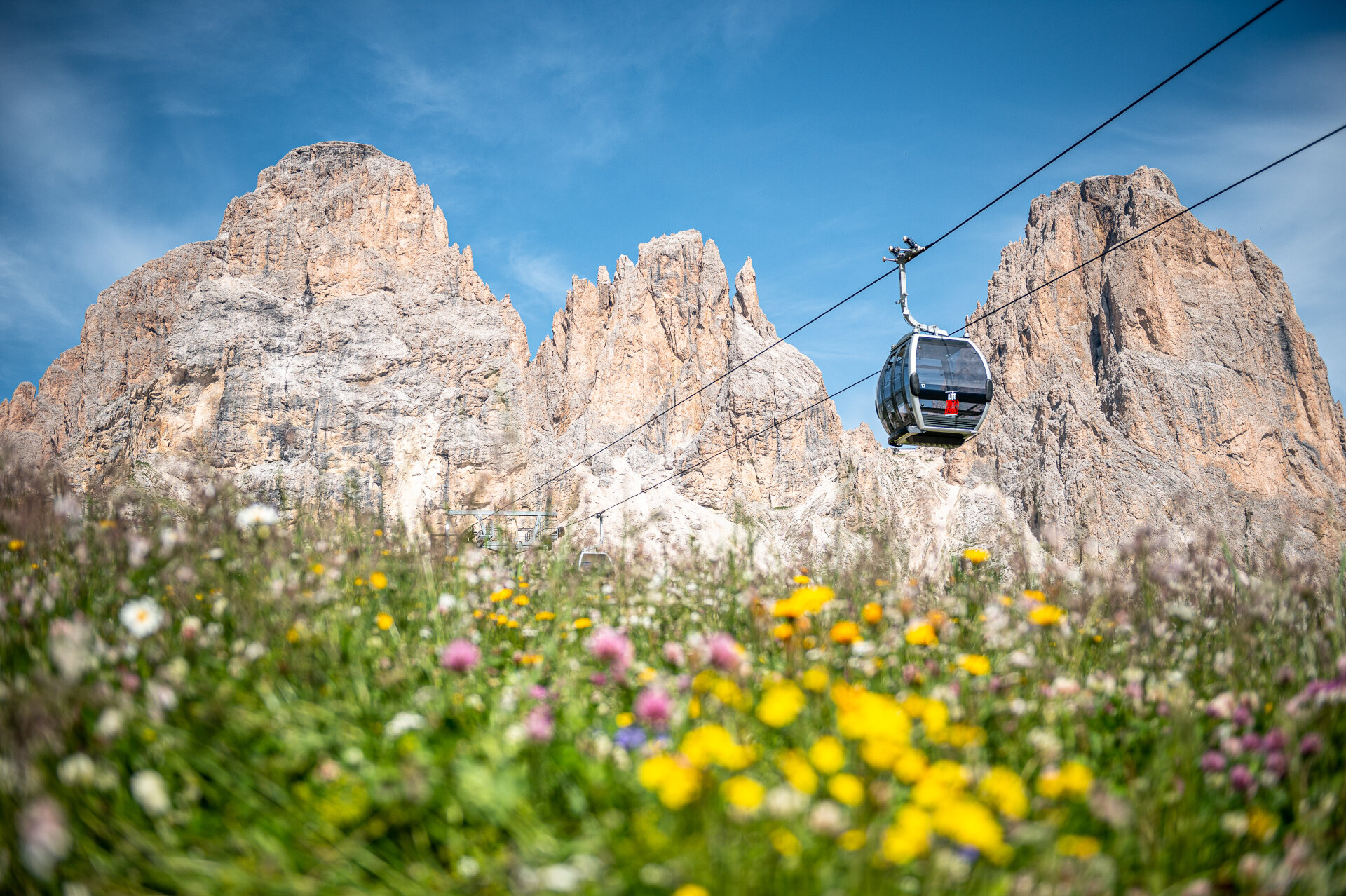 Impianti | © Andrea Costa  - Archivio Immagini ApT Val di Fassa Impianti di risalita Panorama Pass | © Andrea Costa  - Archivio Immagini ApT Val di Fassa