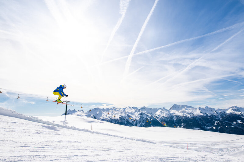 Bordercross | © Mattia Rizzi - Archivio Immagini ApT Val di Fassa Snowpark bordercross Alpe Lusia | © Mattia Rizzi - Archivio Immagini ApT Val di Fassa
